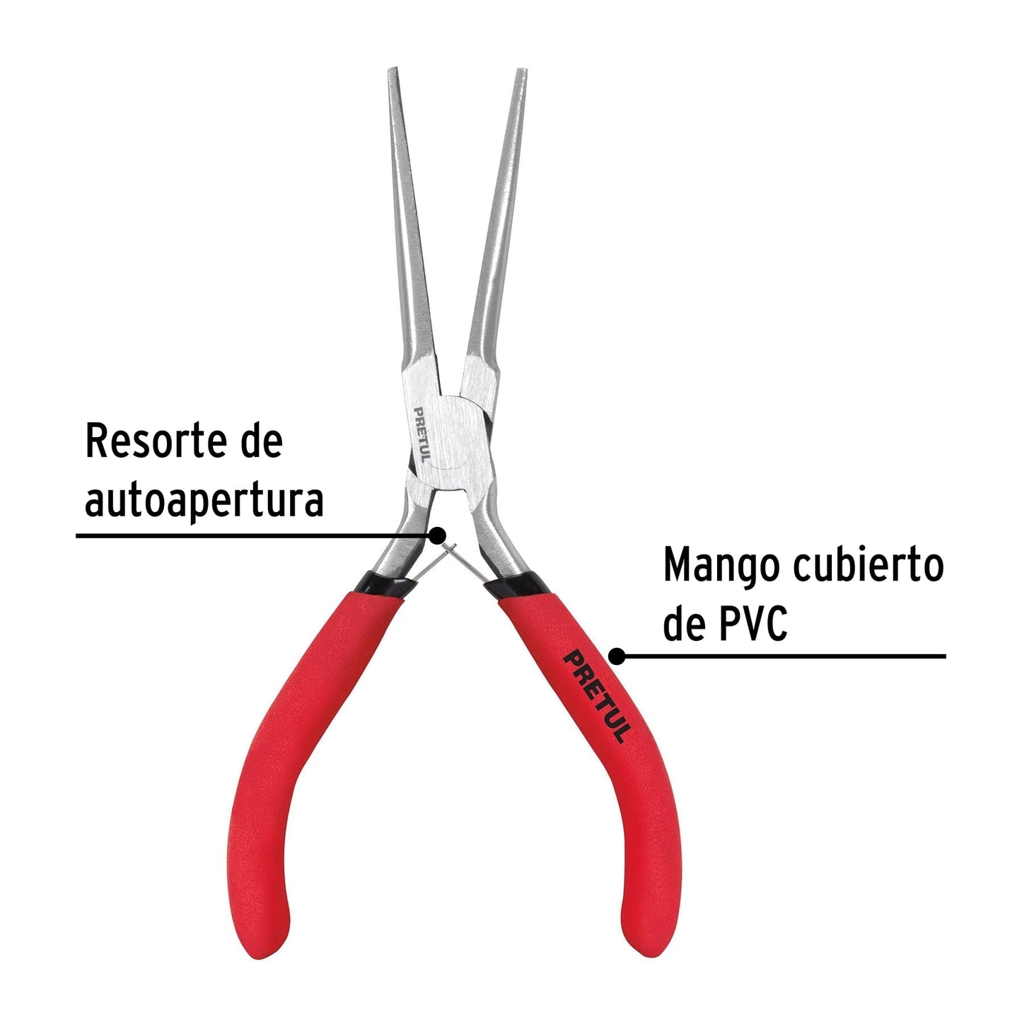 Pinza de punta de aguja 6", Pretul