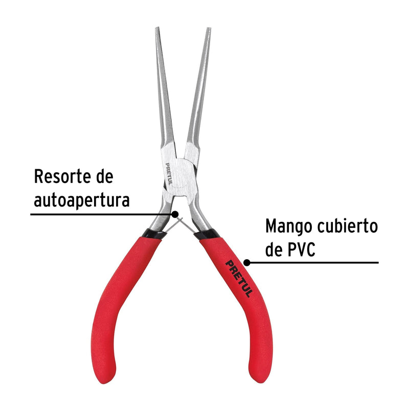 Pinza de punta de aguja 6", Pretul
