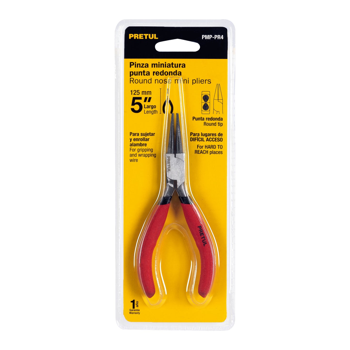 Pinza de punta redonda, 5",Pretul