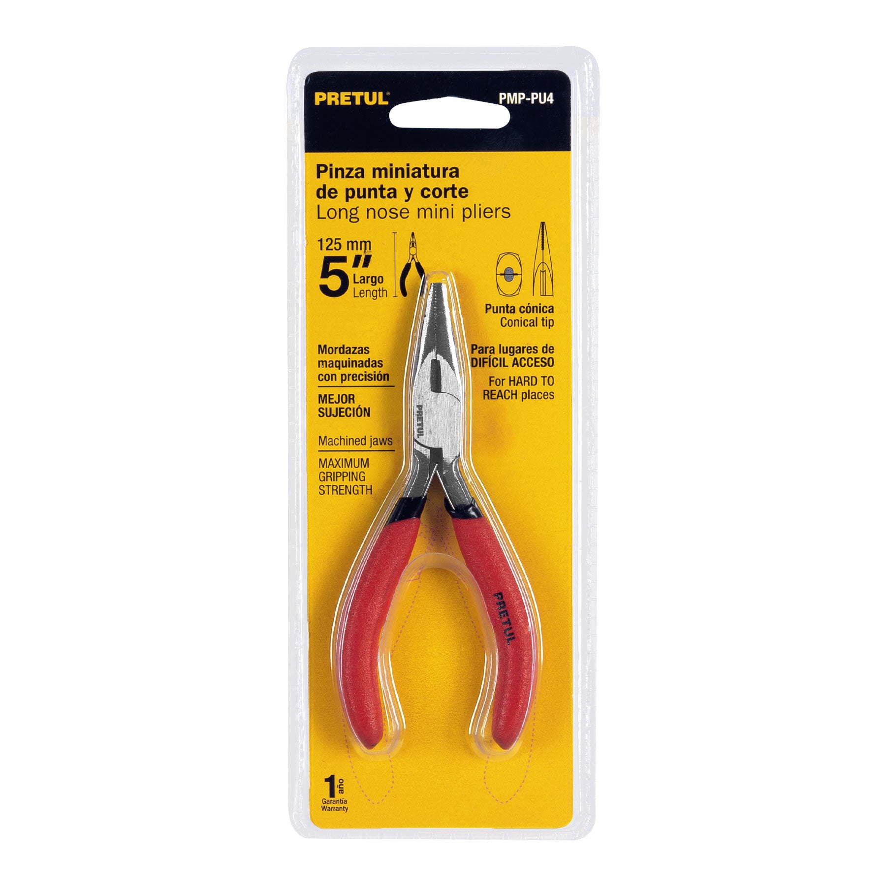 Pinza de punta y corte 5", Pretul