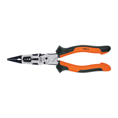 Pinza multiuso 8' punta larga, comfort grip, Truper expert