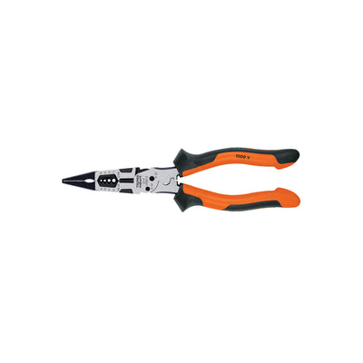 Pinza multiuso 8' punta larga, comfort grip, Truper expert