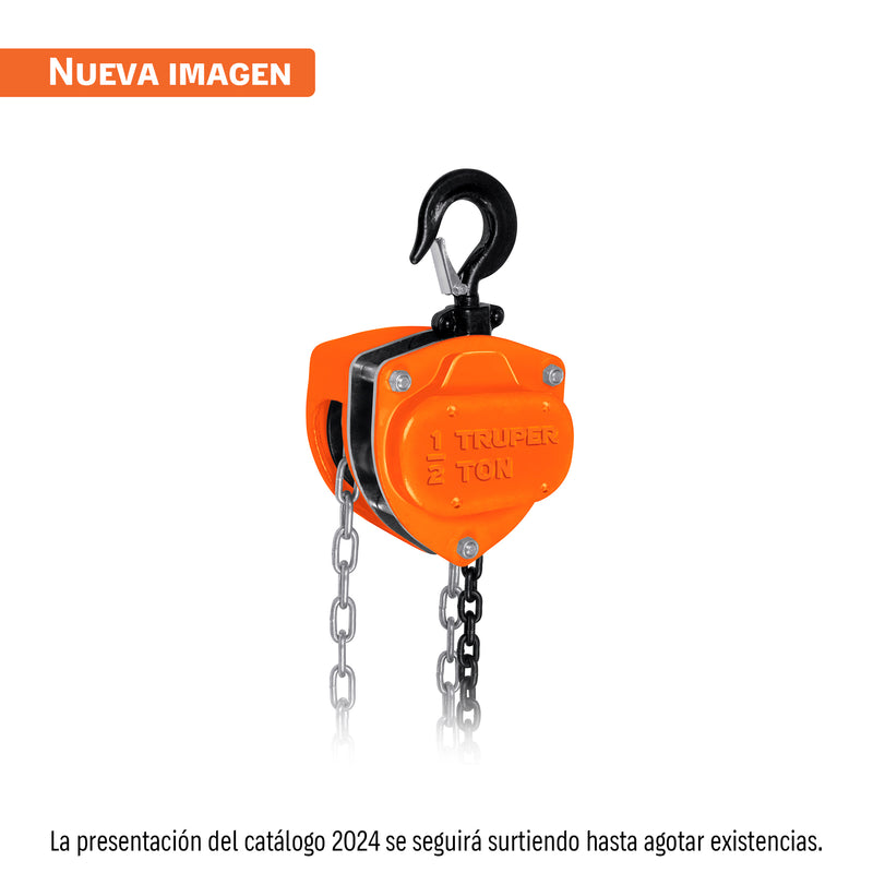 Polipasto de 1/2 ton