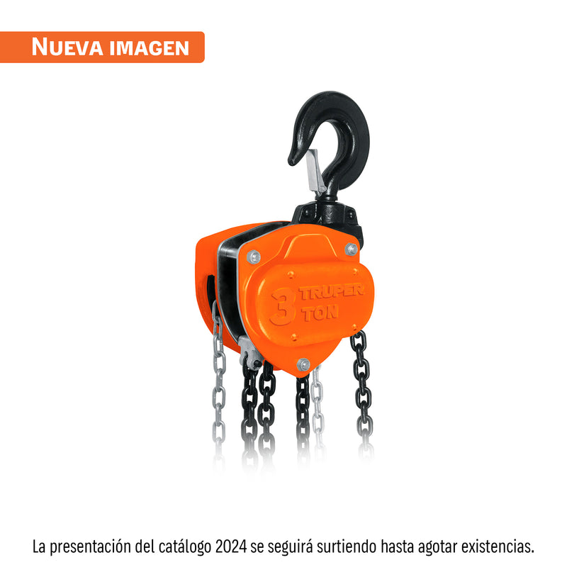 Polipasto de 3 ton