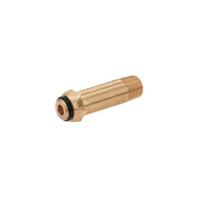 Punta pol 1/4" x 6 cm con rosca y O-ring