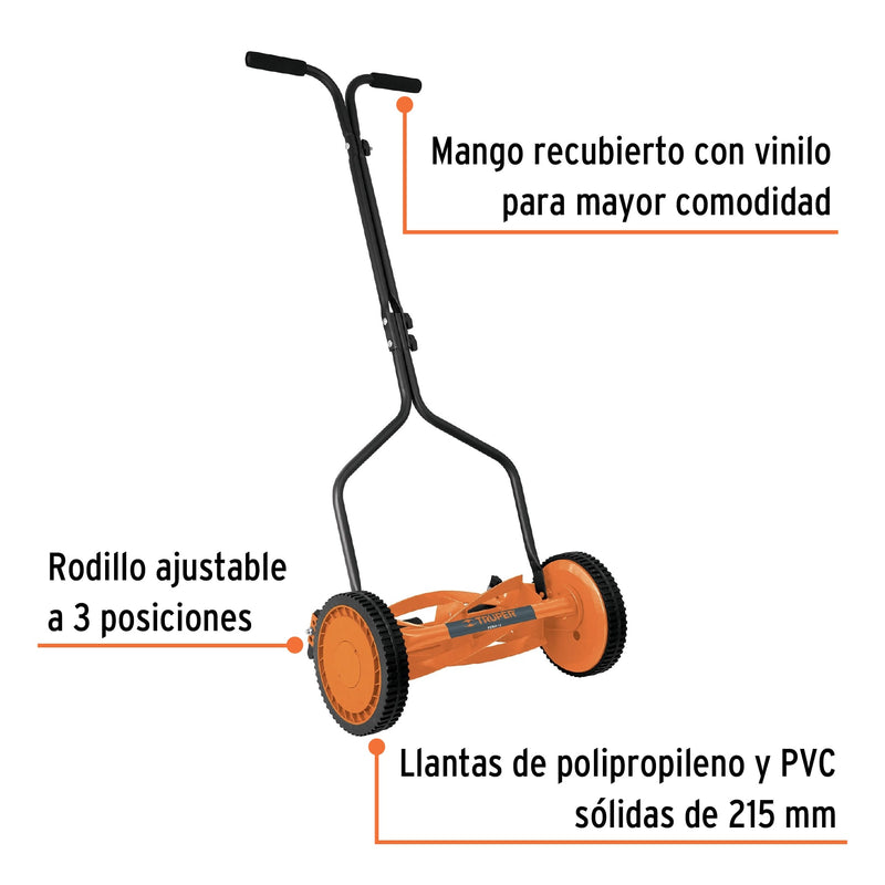 Podadora manual de 14"
