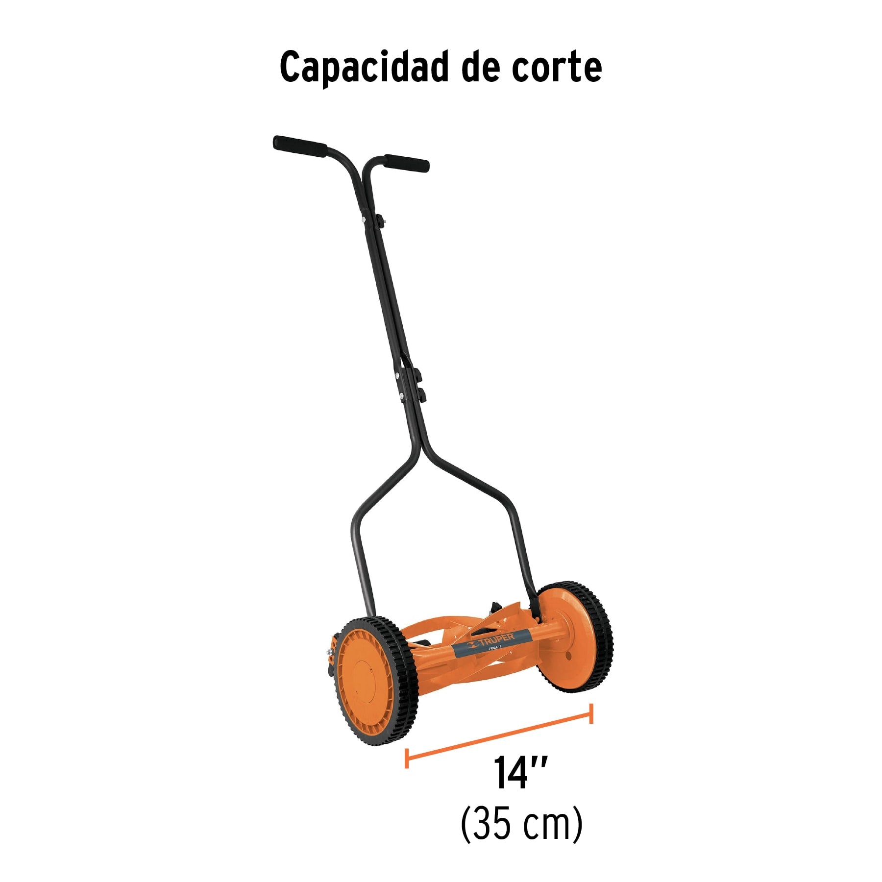 Podadora manual de 14"
