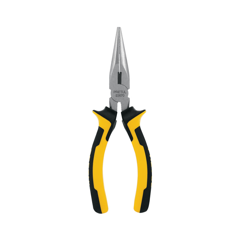 Pinza punta y corte 6", mango comfort grip, pretul