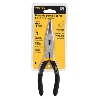 Pinza de punta y corte 7", pretul