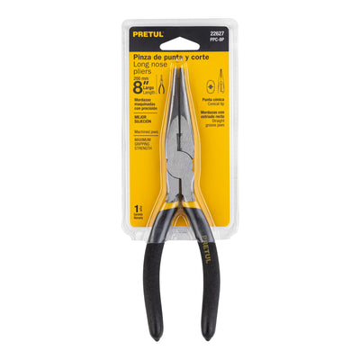 Pinza de punta y corte 8", pretul