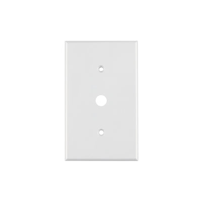 Placa de ABS para atenuador, Standard, blanco, Volteck