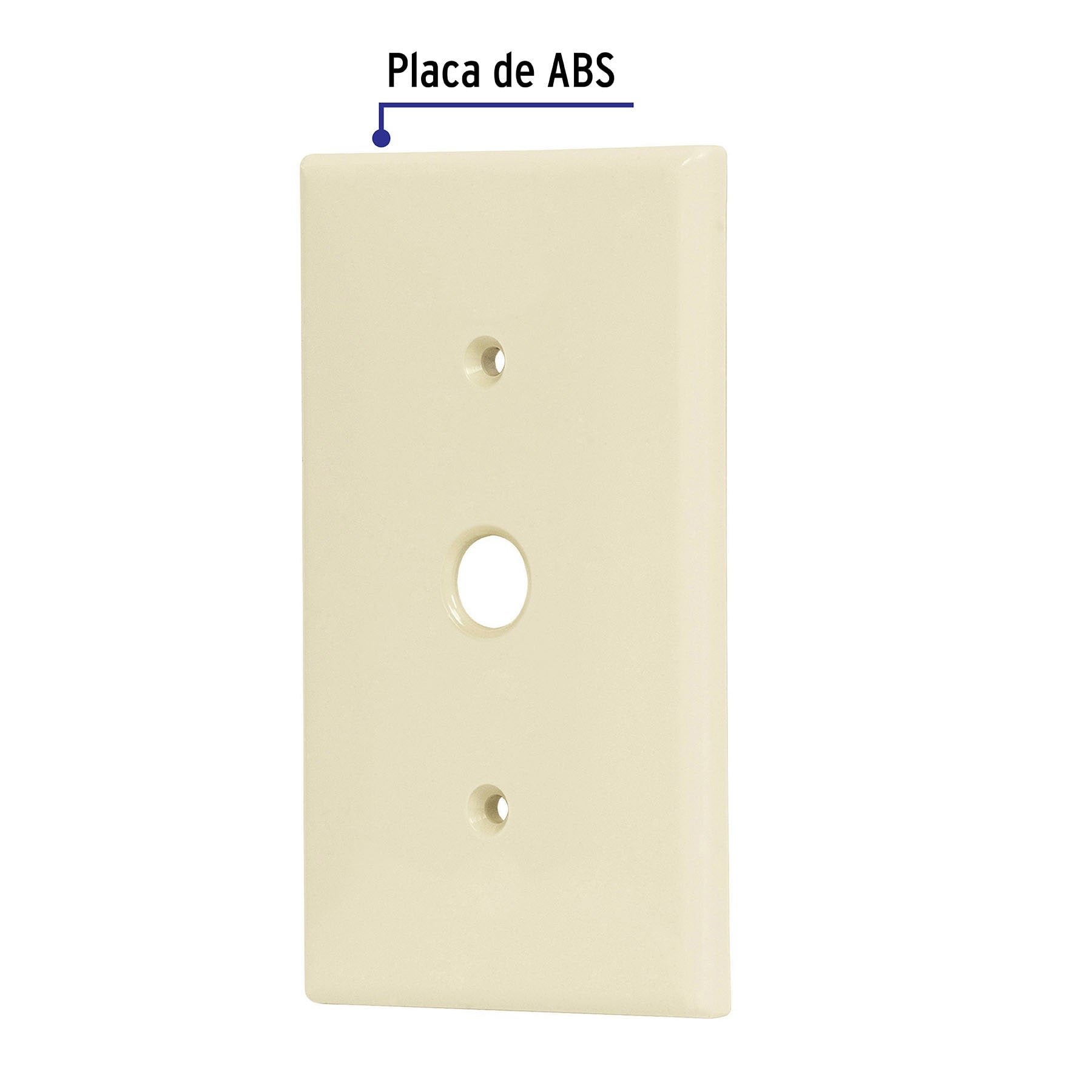 Placa para atenuador, de ABS, línea Standard