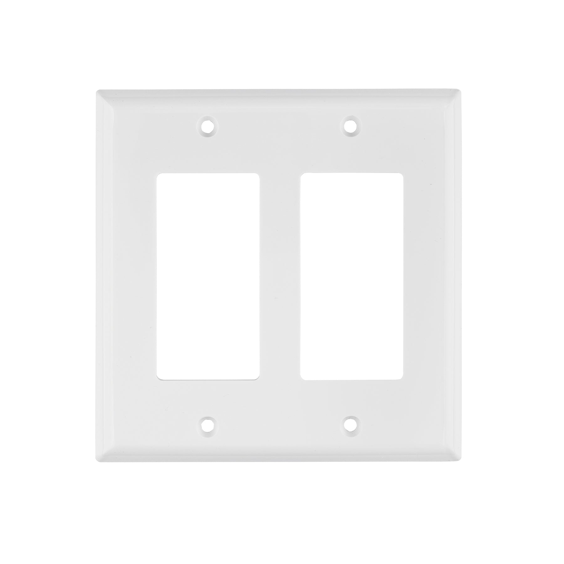 Placa 2 ventanas, de policarbonato, línea Classic