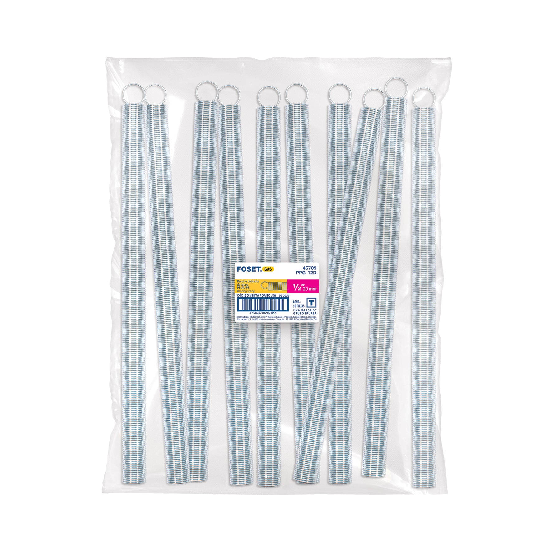 Doblador de tubería de PE-AL-PE, 1/2', Foset
