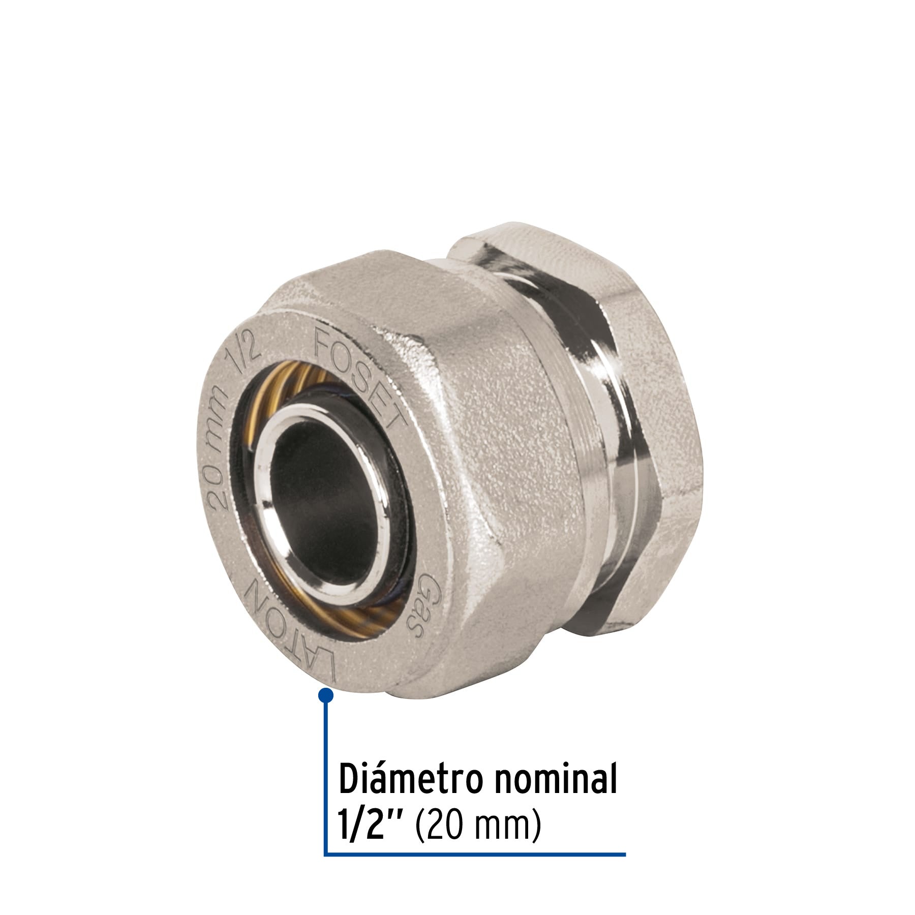Tapón para PE-AL-PE, 1/2', Foset