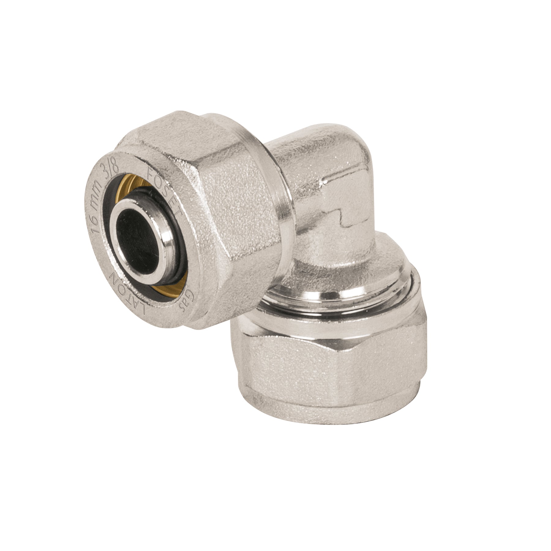 Codo 90° para PEALPE, 3/8', Foset