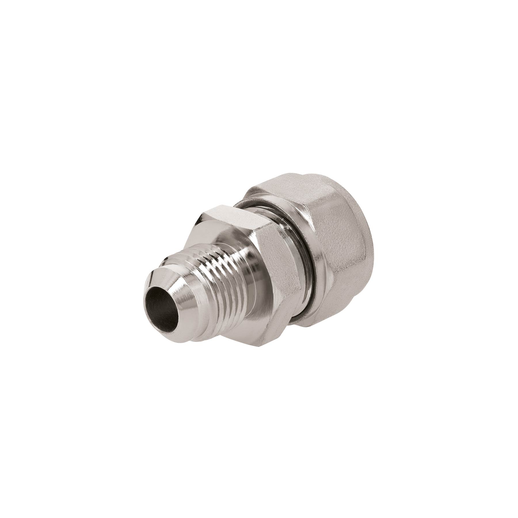 Conector para PEALPE, 3/8' a flare 3/8', Foset