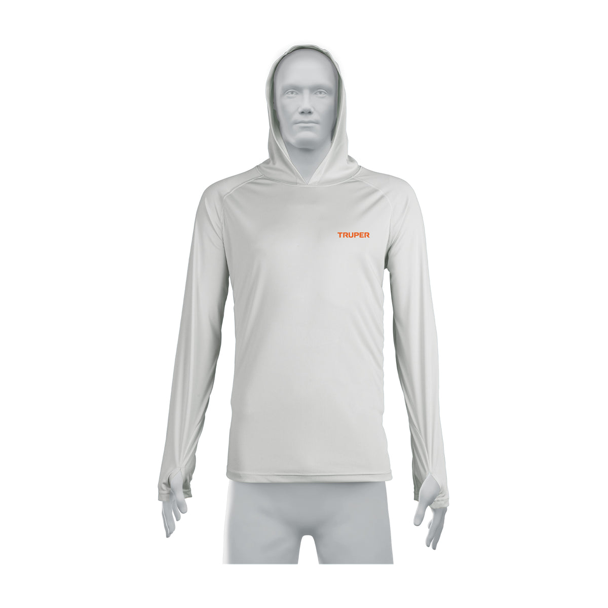 Playera protección solar,m. larga, c/gorro,hombre,EG, TRUPER