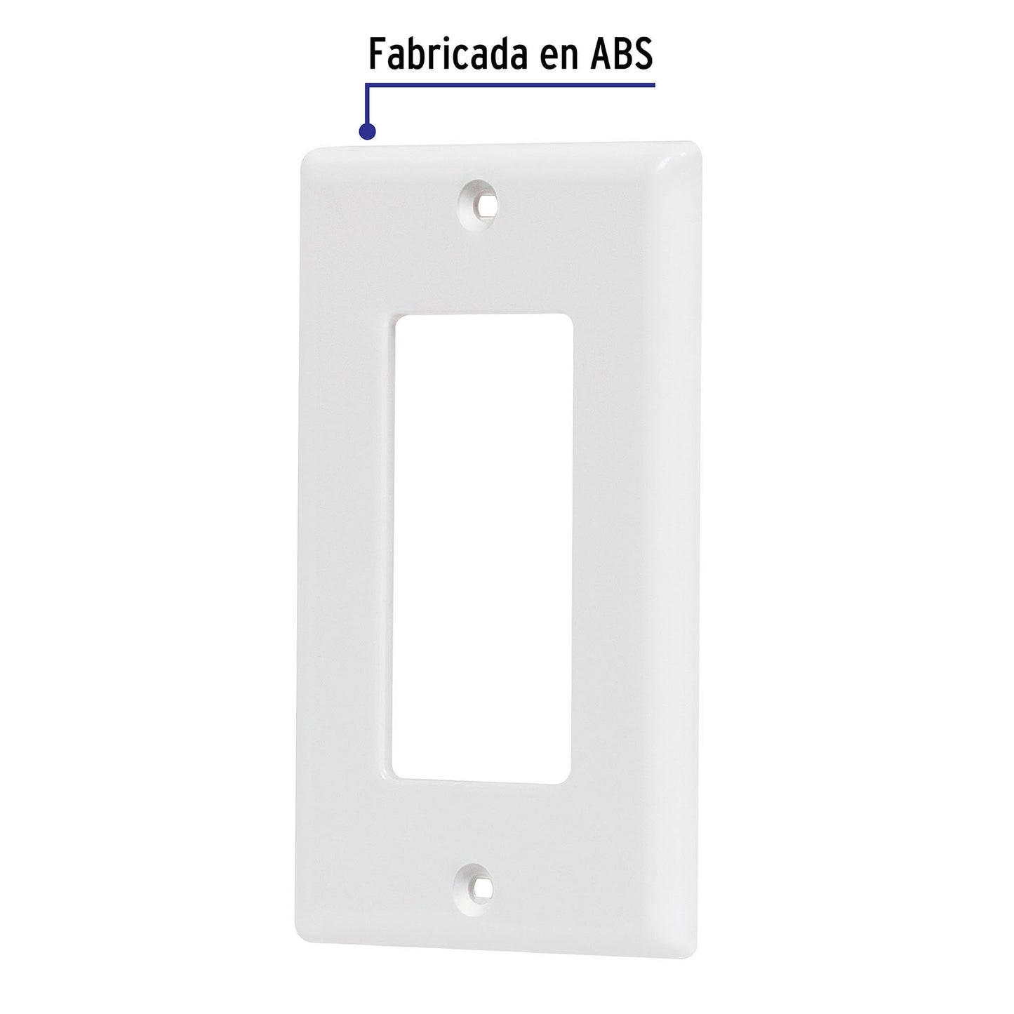 Placa 1 ventana, de policarbonato, línea Classic