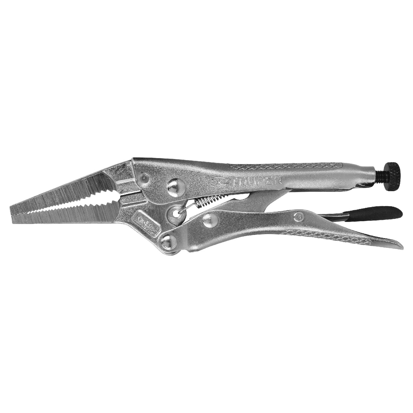 Pinza de presión 6", punta larga
