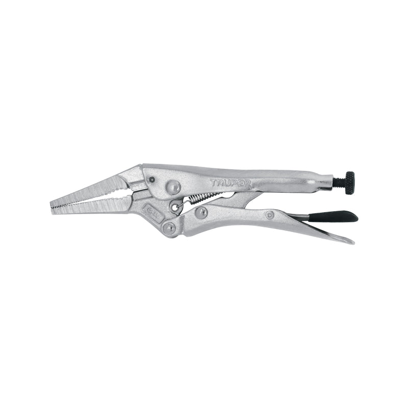 Pinza de presión 6", punta larga
