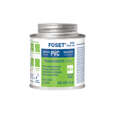Cemento para PVC, bote 145 ml