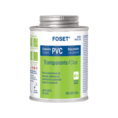 Cemento para PVC, bote 250 ml