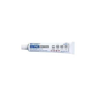 Cemento para PVC en tubo de 50 ml, alta viscosidad, Foset