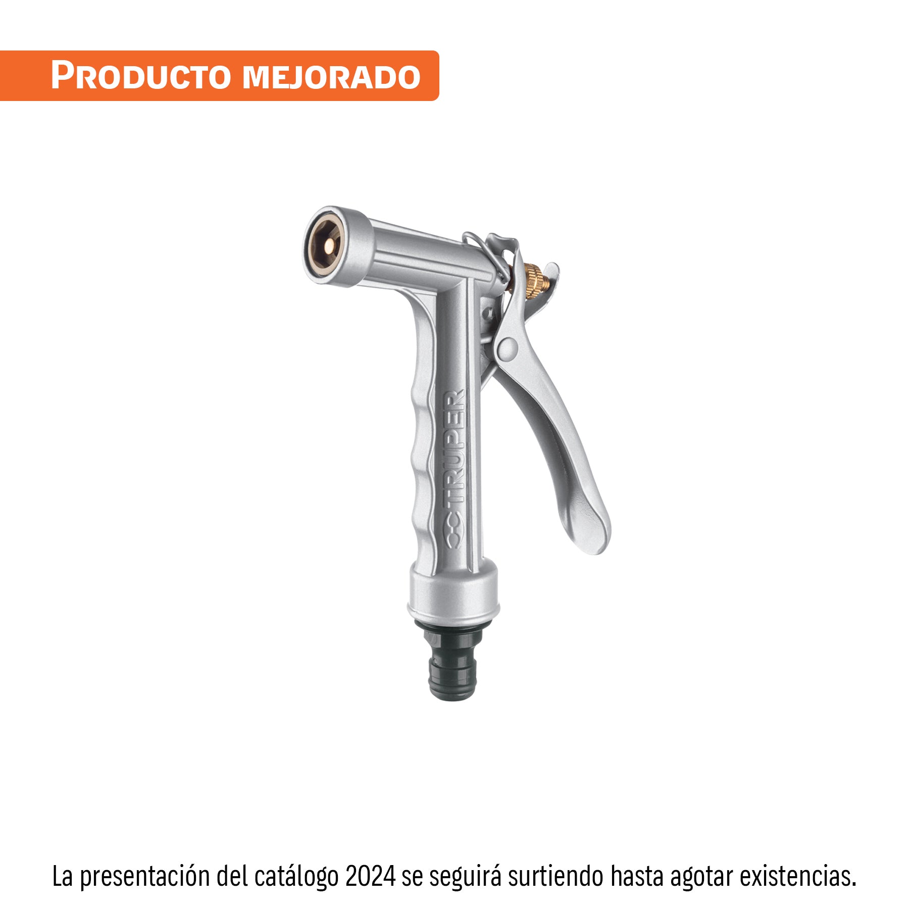 Pistola metálica reforzada 2 funciones