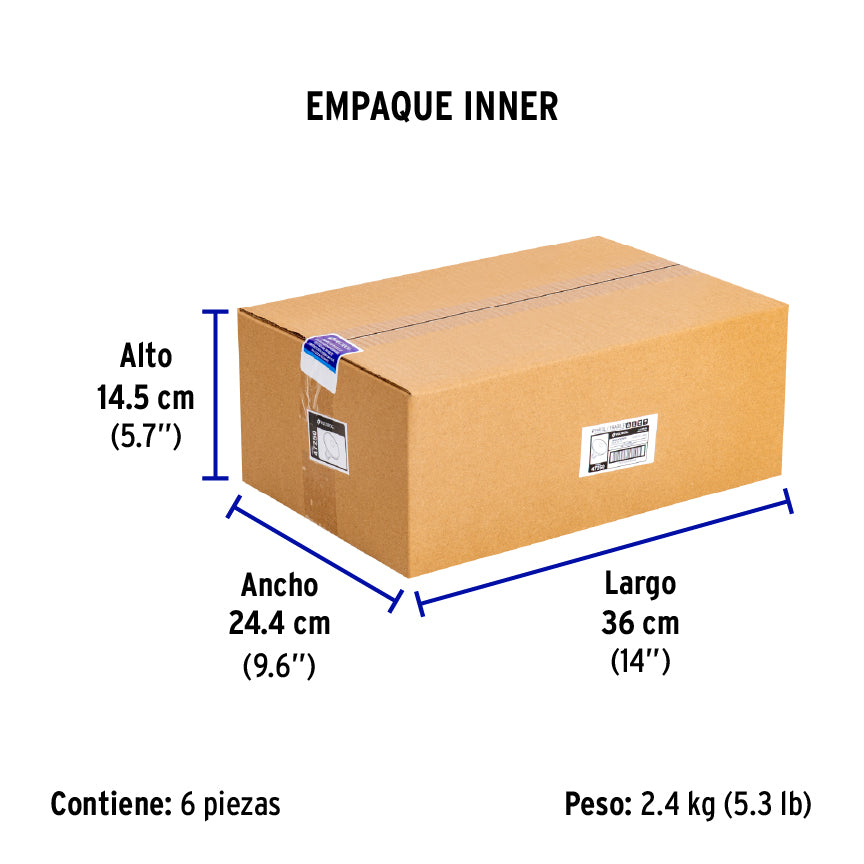 Foco de halógeno tipo PAR 38, 90 w, Volteck