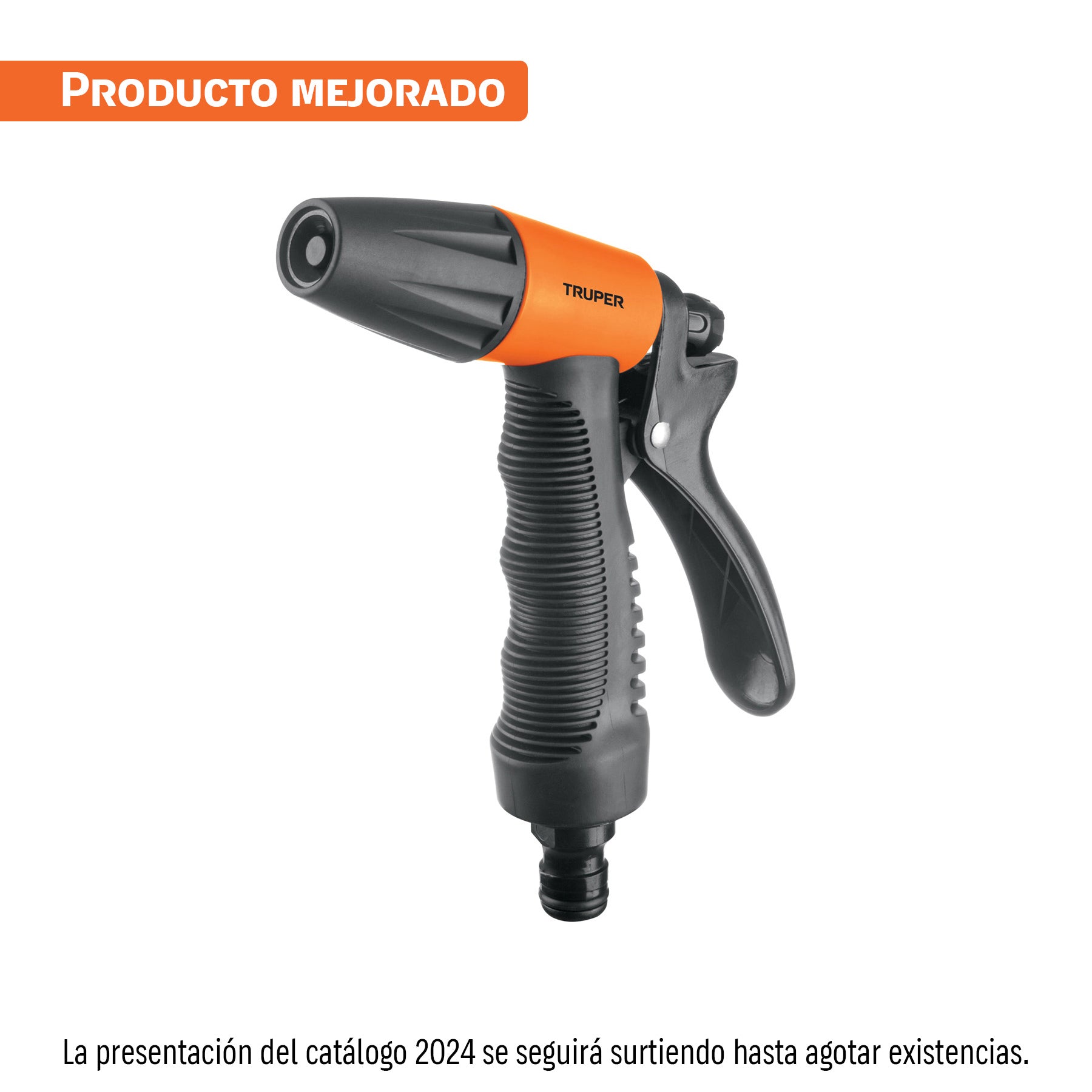 Pistola plástica con recubrimiento 2 funciones