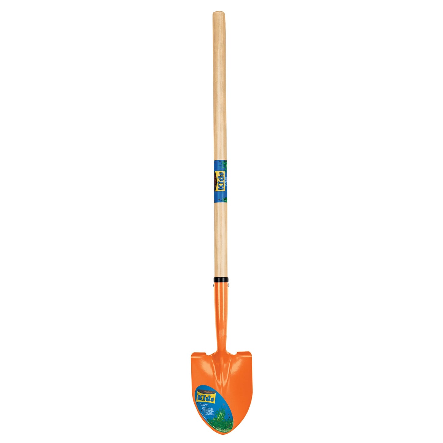 Pala redonda para niños, mango 30"