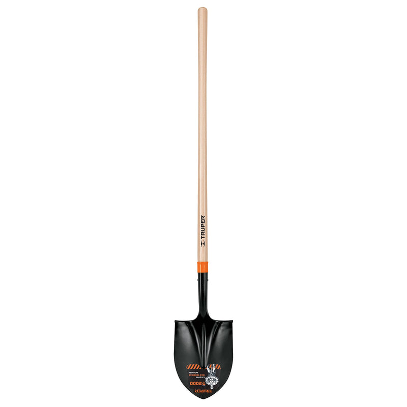Pala t-2000 redonda, mango largo 45"