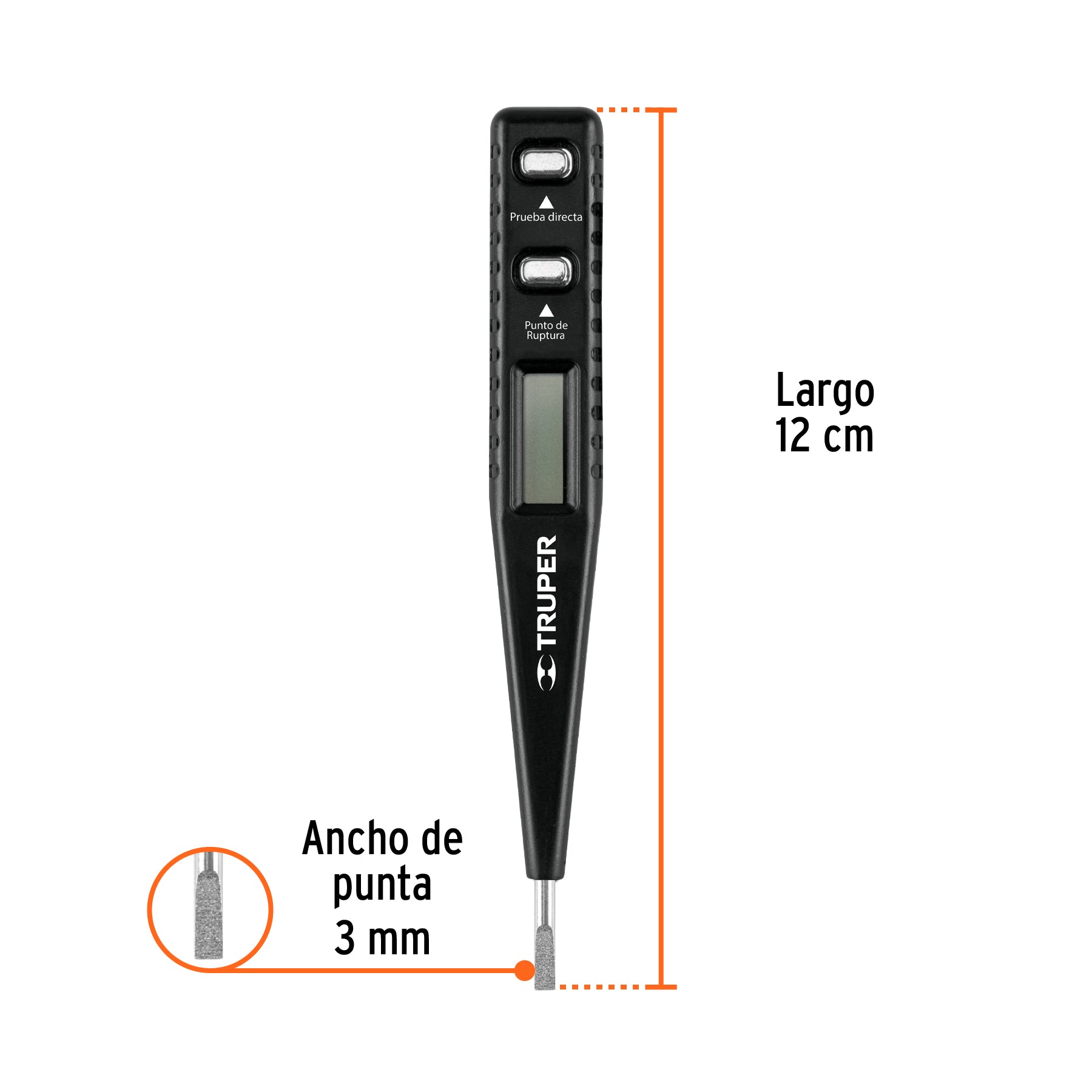 Probador de voltaje digital