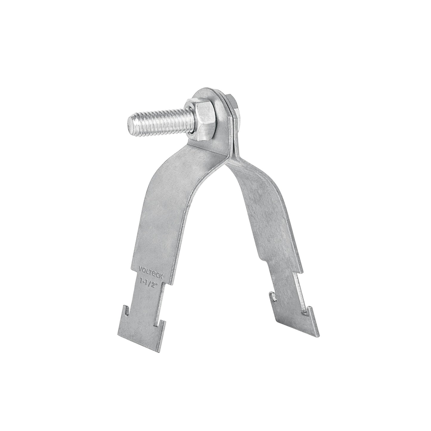 Abrazadera para unicanal de 1 1/2', Volteck