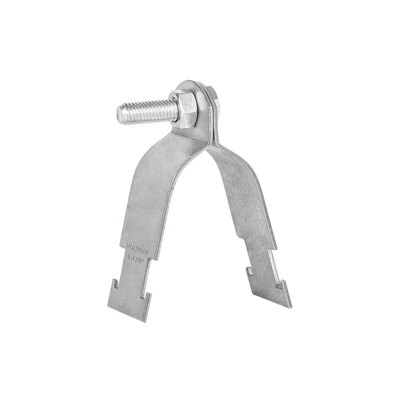 Abrazadera para unicanal de 1 1/2', Volteck