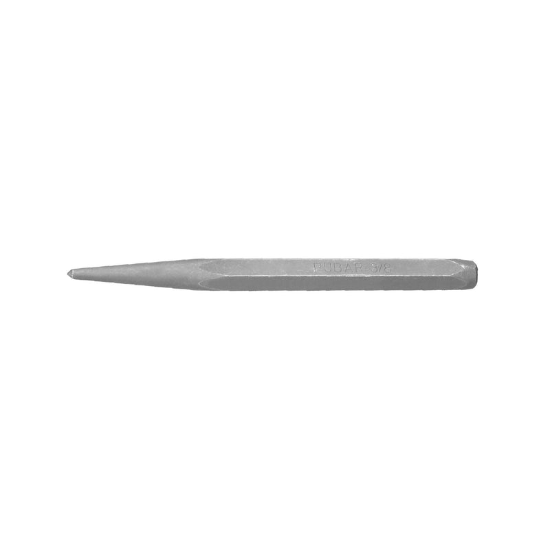 Punzón 3/8" para barrenar, largo 4-7/8"