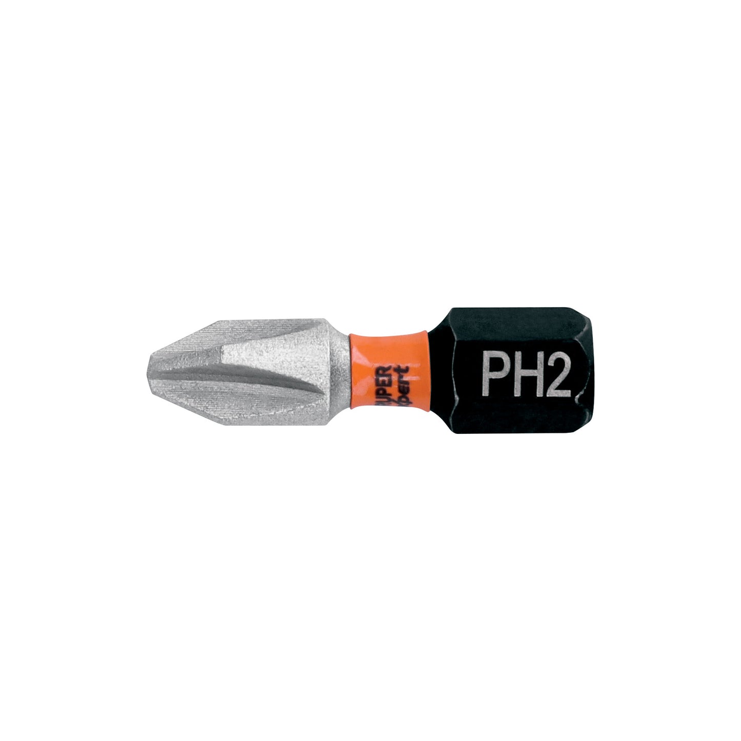 Estuche con 5 puntas de cruz PH2 de impacto largo 1'