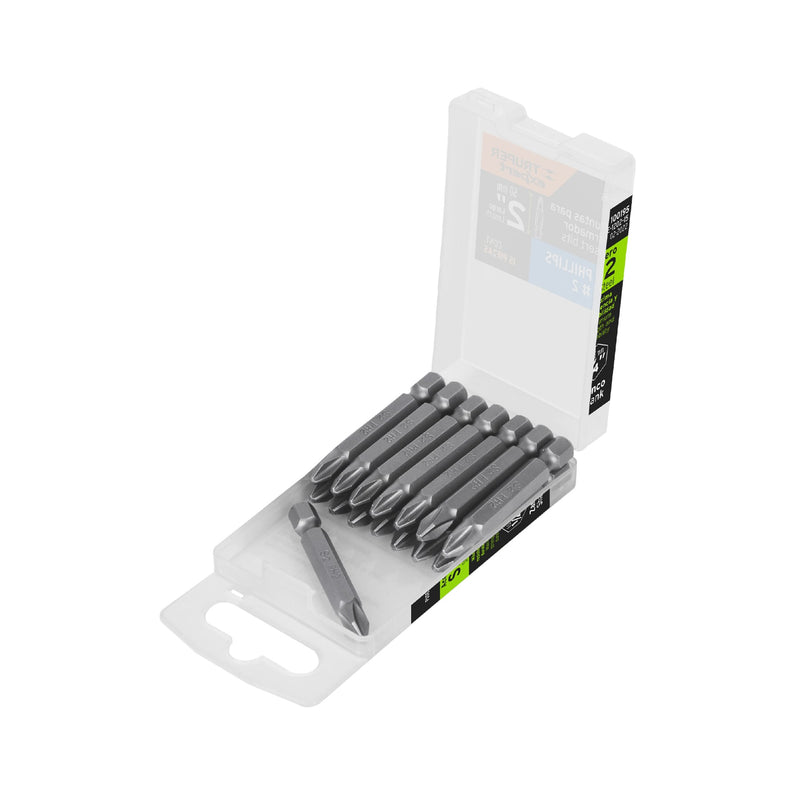 Puntas para desarmador Phillips PH2, 2", 15 piezas