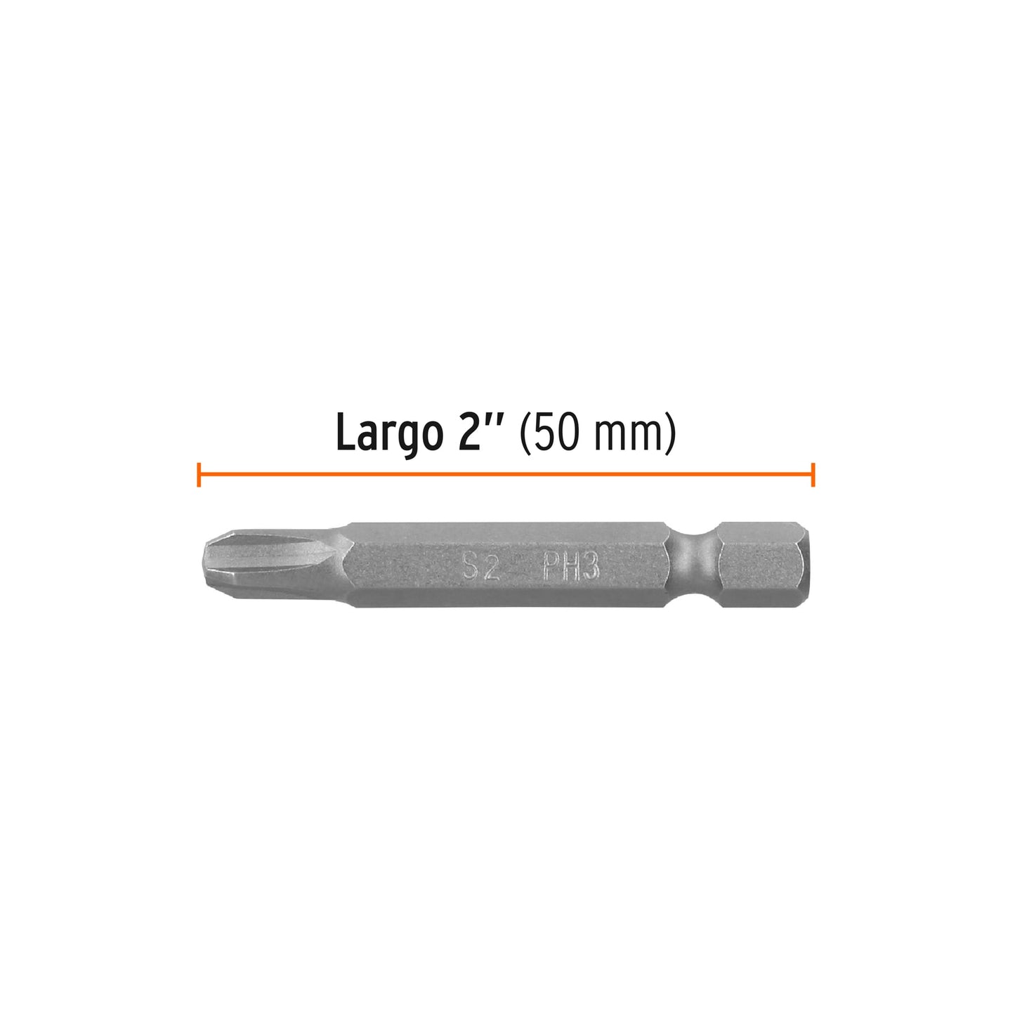 Puntas para desarmador Phillips PH3, 2", 15 piezas