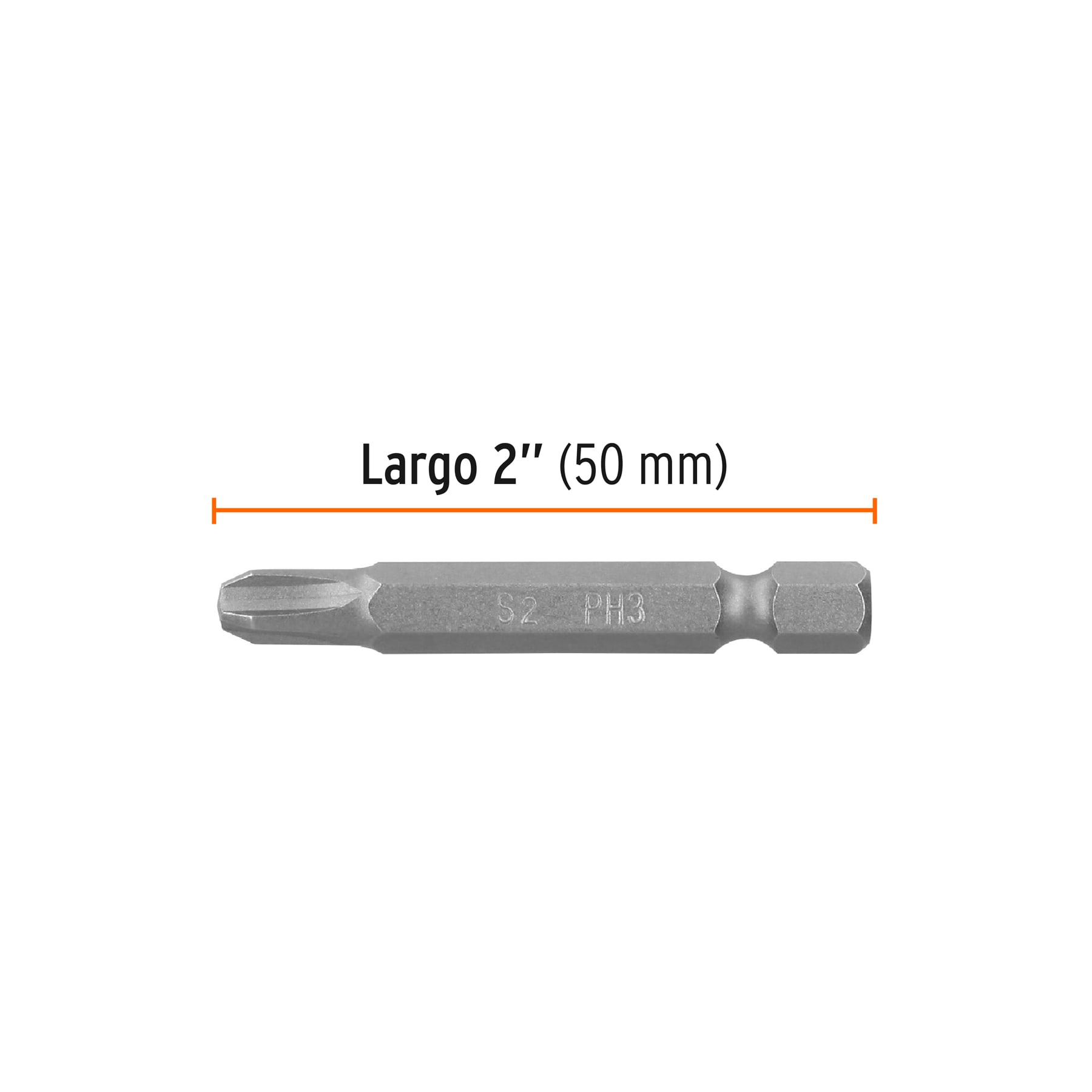 Puntas para desarmador Phillips PH3, 2", 15 piezas