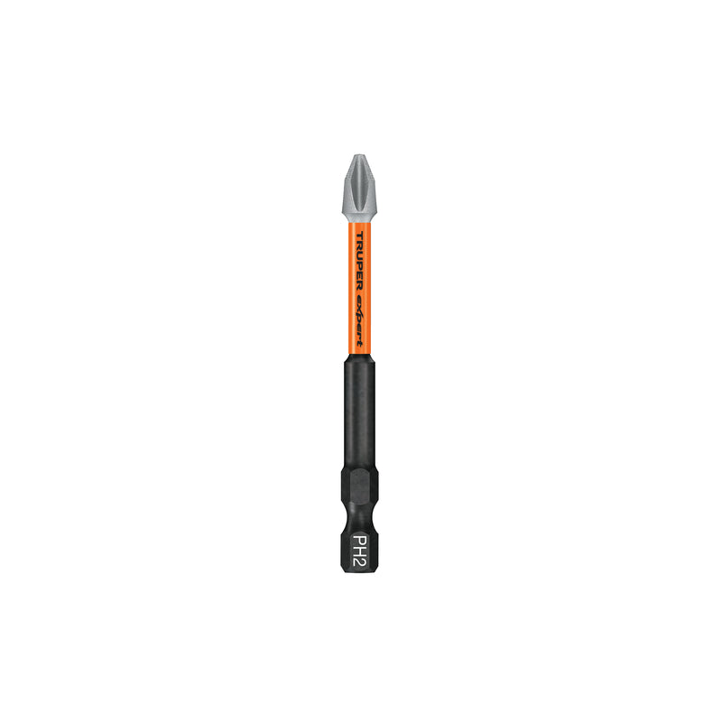 JUEGO DE PUNTAS DE IMPACTO Phillips PH2 x 3',Truper Expert