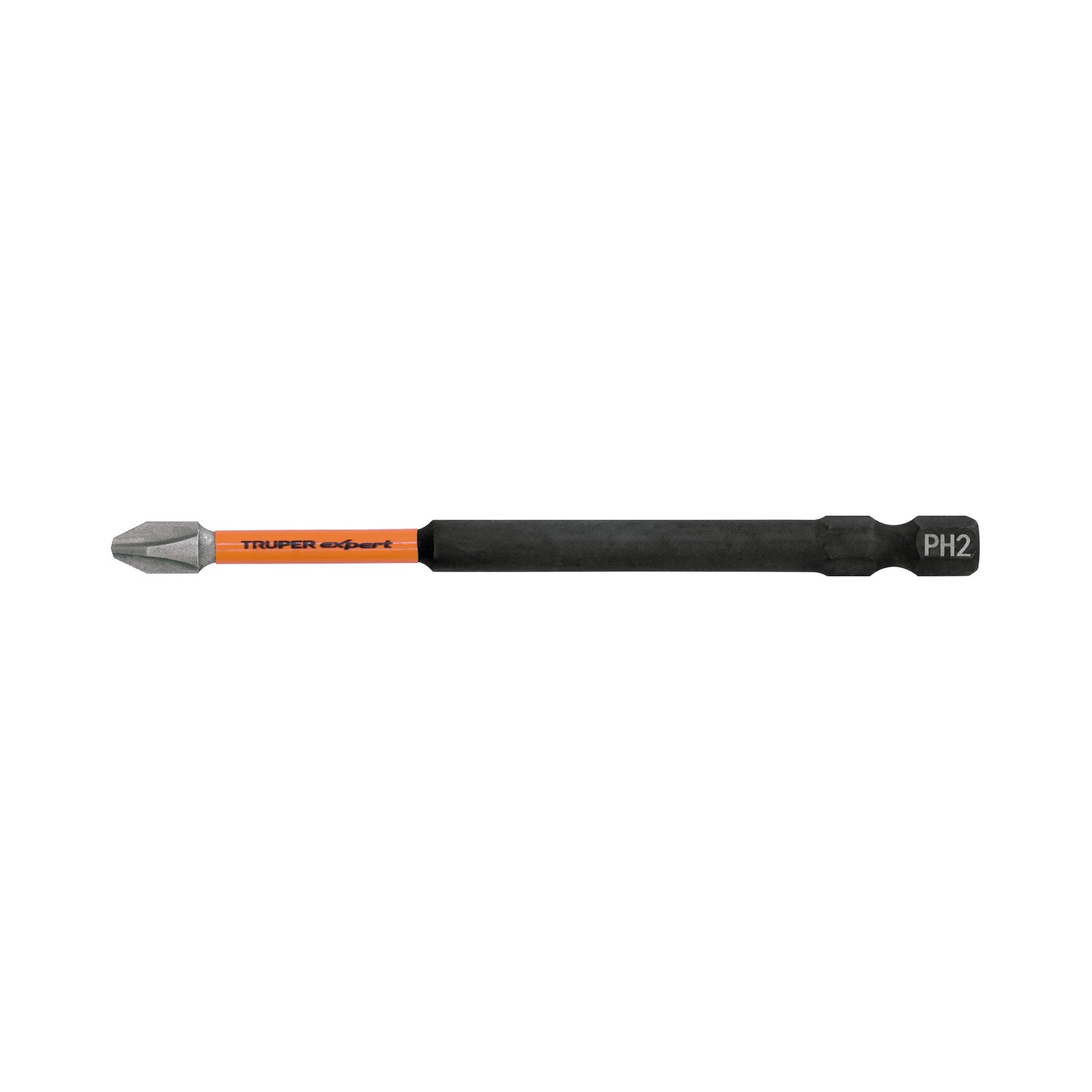 Estuche con 5 puntas de cruz PH2 de impacto largo 4'