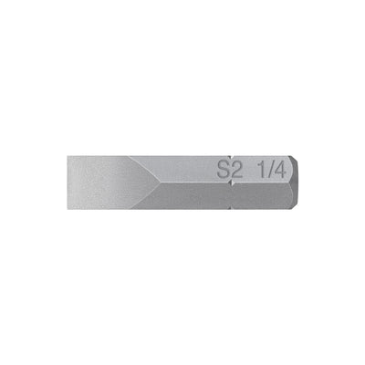 Puntas para desarmador planas, P25, 1", 5 piezas
