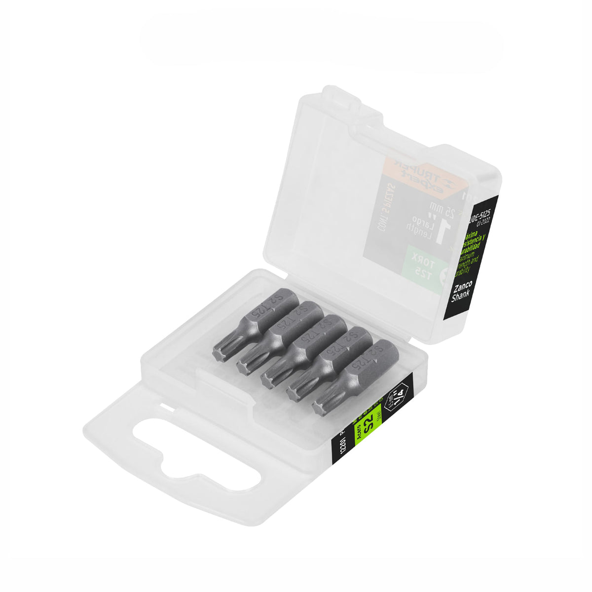 Puntas para desarmador Torx T25, 1", 5 piezas