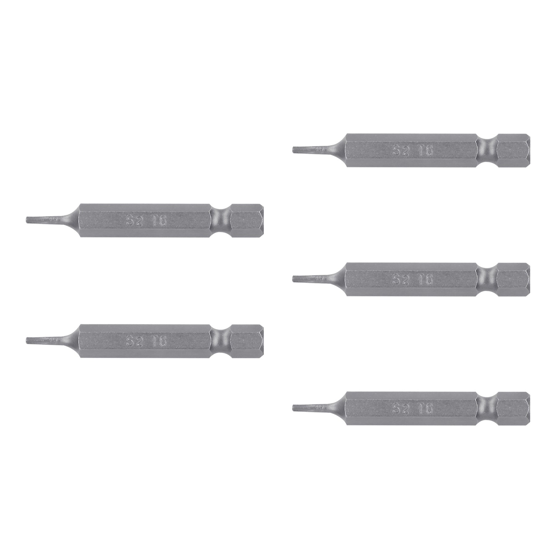Puntas para desarmador Torx T6, 2", 5 piezas