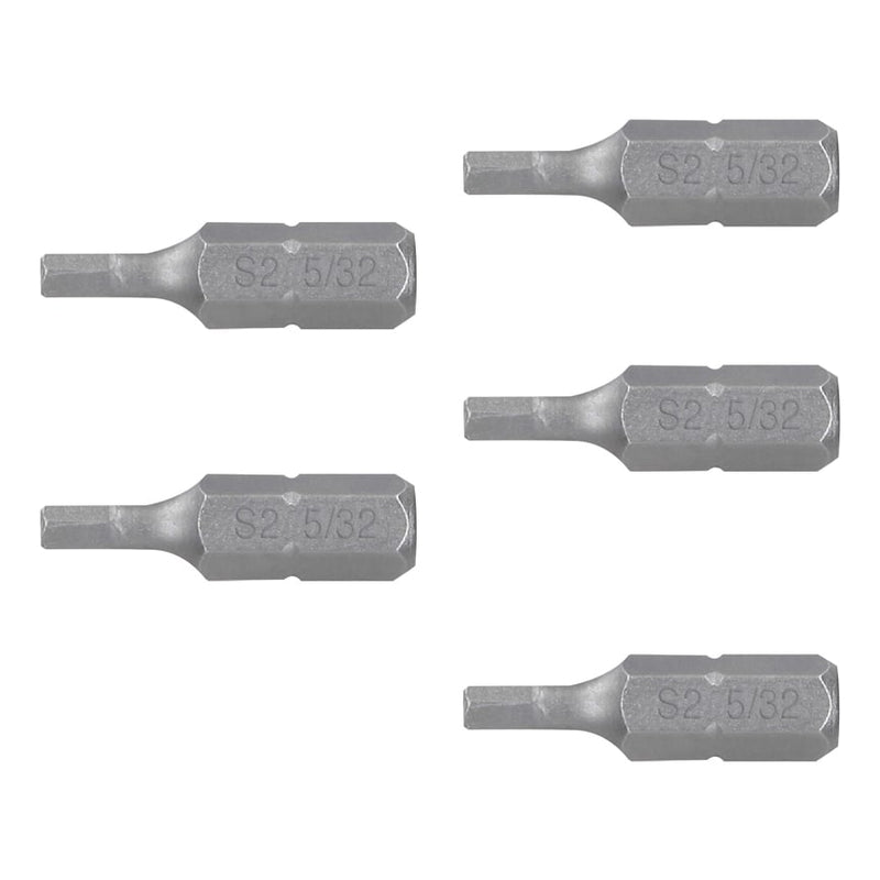 Puntas para desarmador hexagonales 3/32, 1", 5 piezas