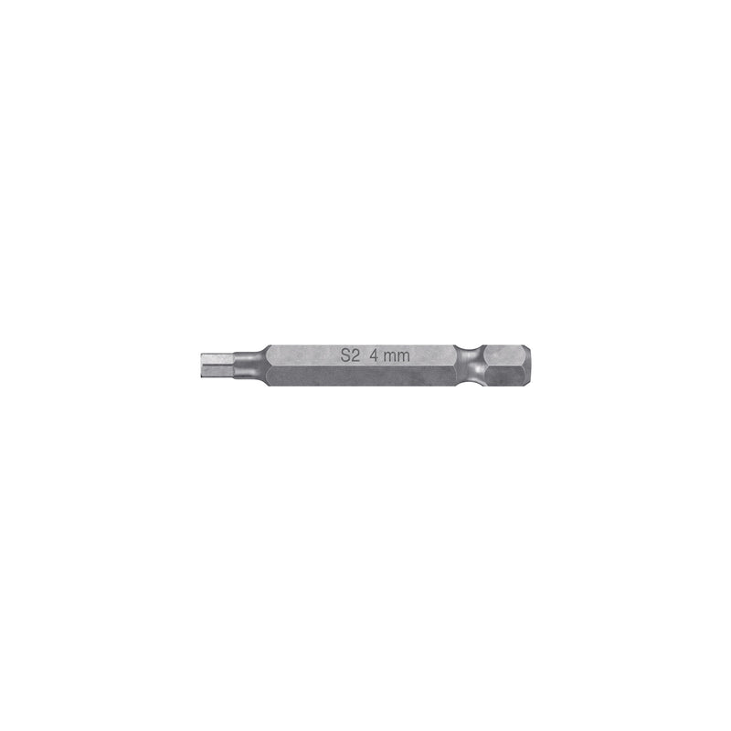 Puntas para desarmador hexagonales 4 mm, 2", 5 piezas