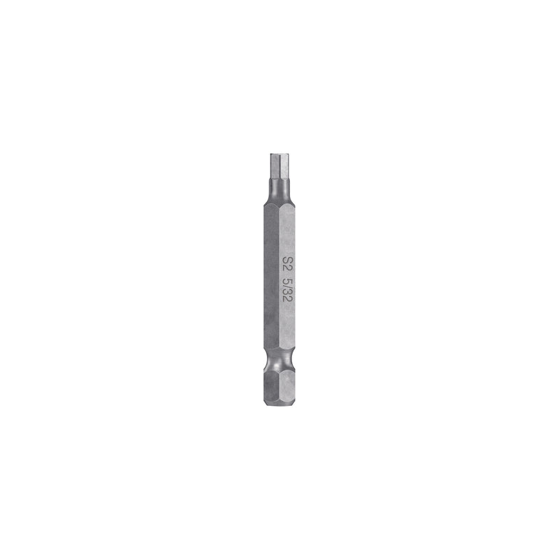 Puntas para desarmador hexagonales 5/32, 2", 5 piezas
