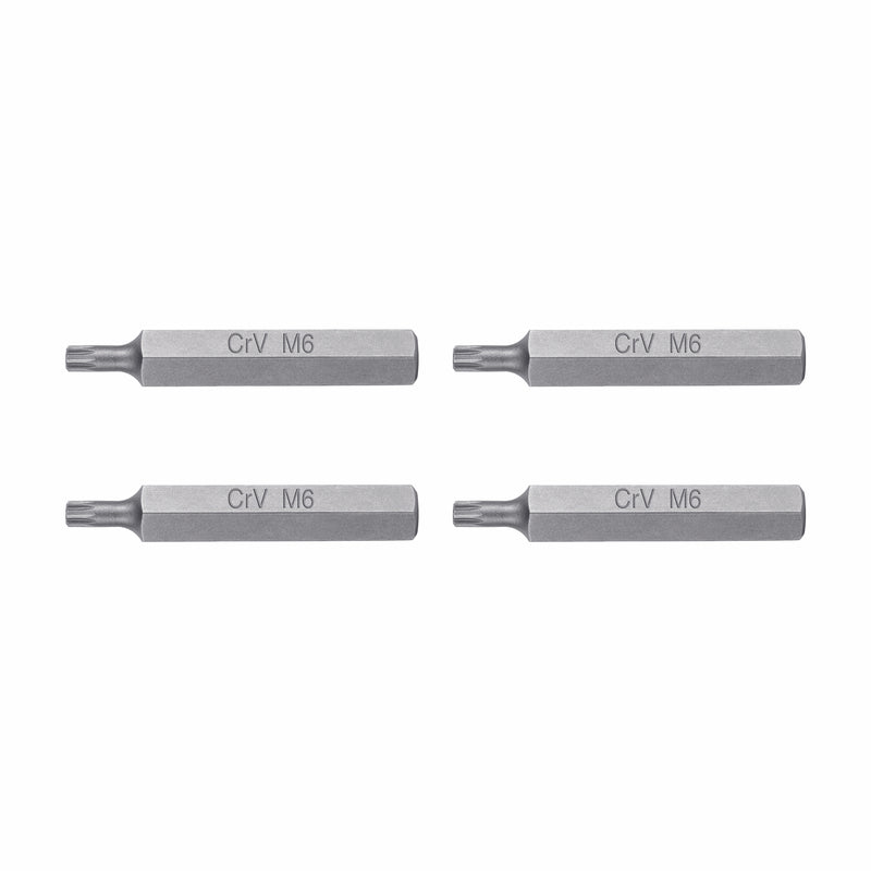Puntas para desarmador bristol combinadas, 3", 4 piezas